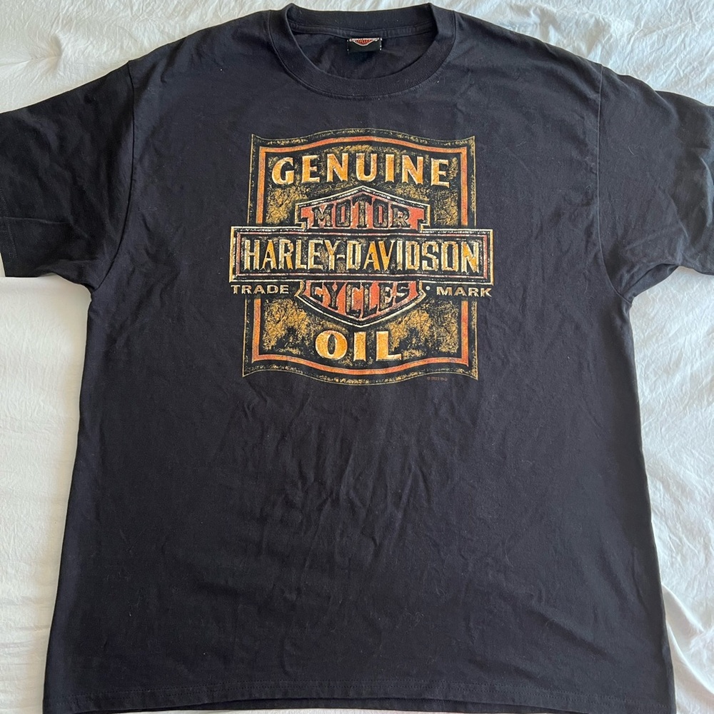 Harley-Davidson Black Graphic T-Shirt